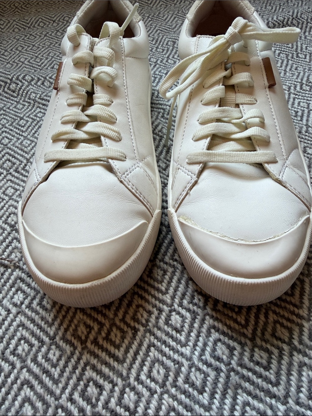 Dr Scholl’s Time off white Low-Top Leather Sneakers - Picture 6 of 15